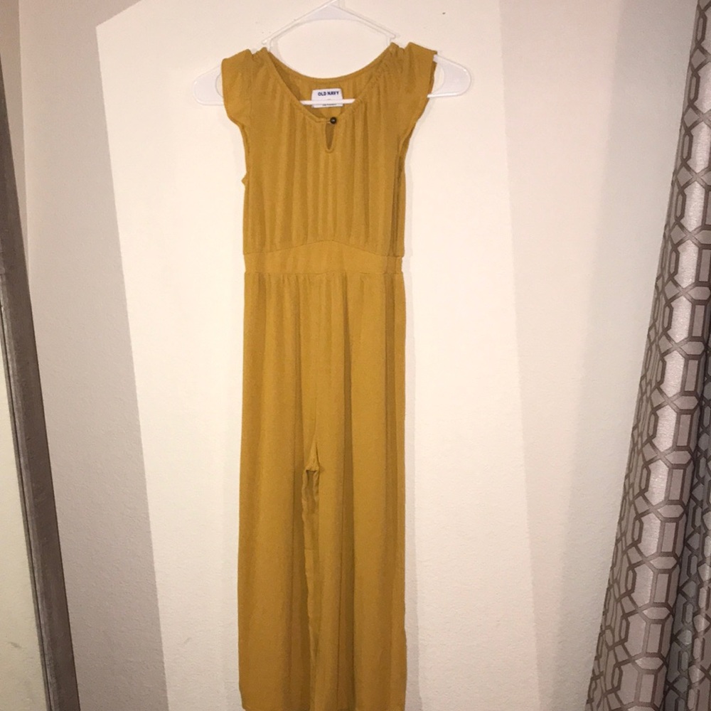 Yellow/golden Jumpsuit Golden size 8